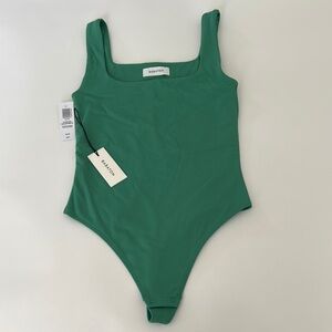 NWT Babaton Green Bodysuit